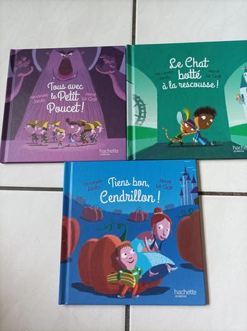 Lot de 3 livres enfant - Entre dans le conte