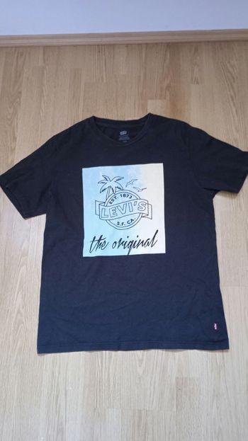 Tee-shirt Levis noir homme en S