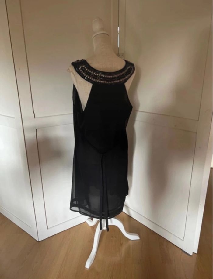 Robe noire femme taille 46 ici et maintenant la halle - photo numéro 4