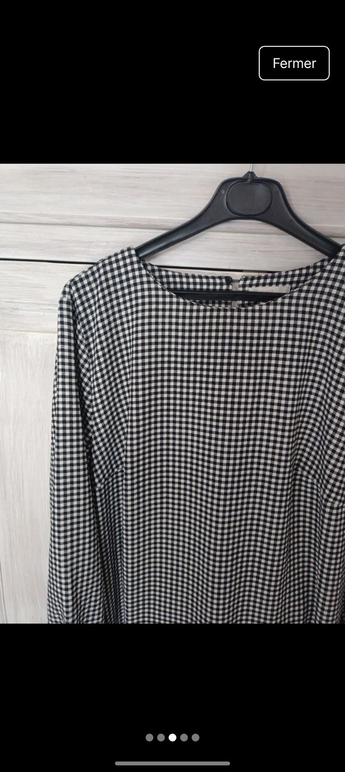 Robe vichy h et m t44 - photo numéro 2