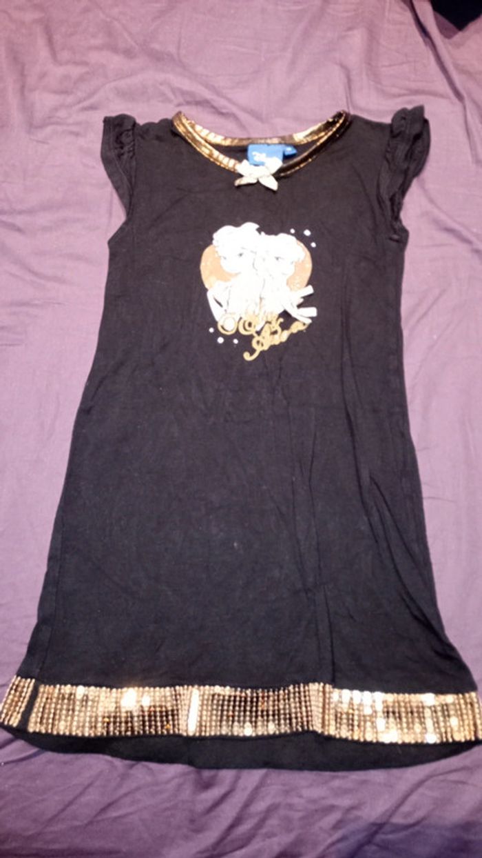 Tunique la reine des neiges 4ans