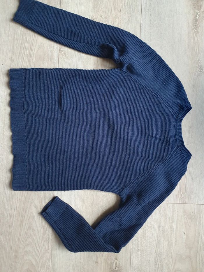Superbe pull marine - photo numéro 4
