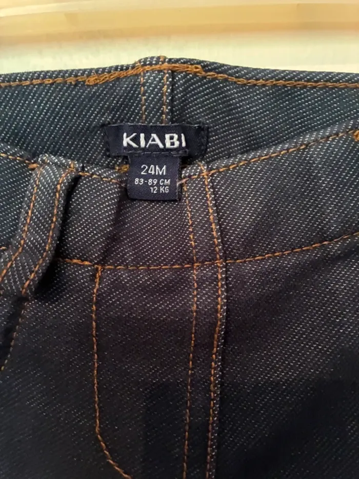 Legging effet jeans, 24 mois, Kiabi. - photo numéro 5