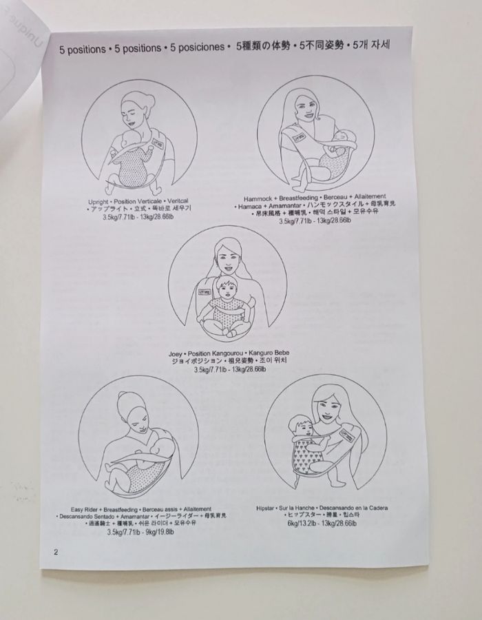 Écharpe / porte-bébé sling - photo numéro 2