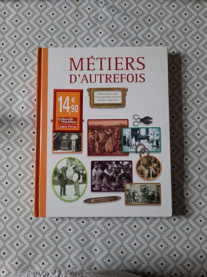 Livre Métiers d'autrefois