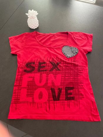 Desigual T-shirt vêtements femme taille S haut