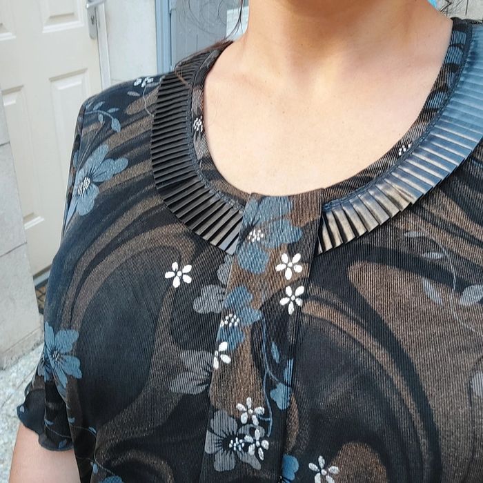 Magnifique top Vintage taille L - photo numéro 4