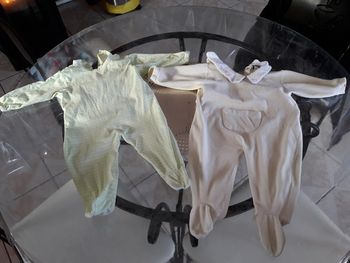 Lot 2 grenouillères 2 pyjamas