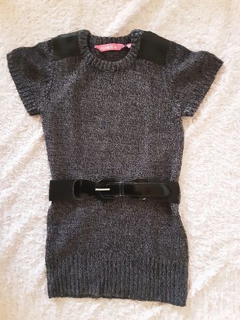 Robe pull 5 ans + ceinture