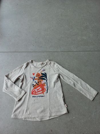 Tee shirt manches longues 6 ans