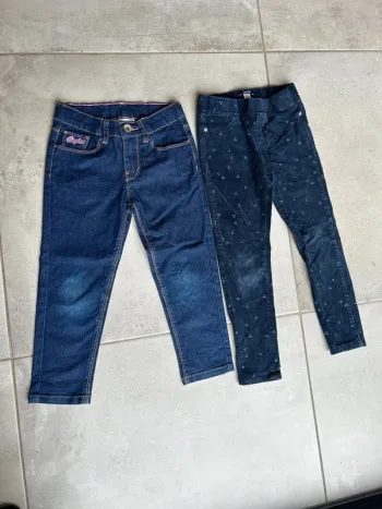 Lot de 2 pantalons 6 ans