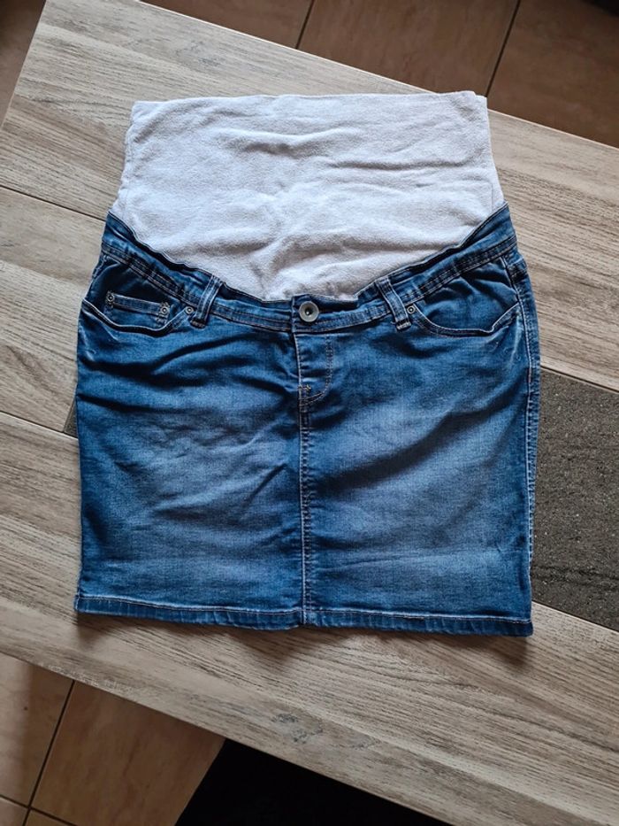 Jupe jean grossesse 40