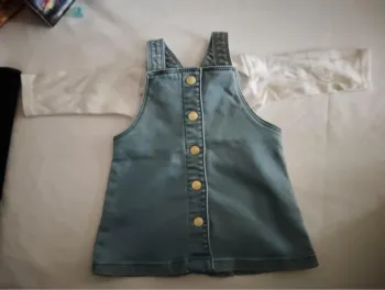 Robe en jean et son body 6 mois
