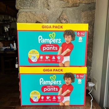 Couche taille 6  Pampers TAILLE  6 : 192 Culottes Pants Couches