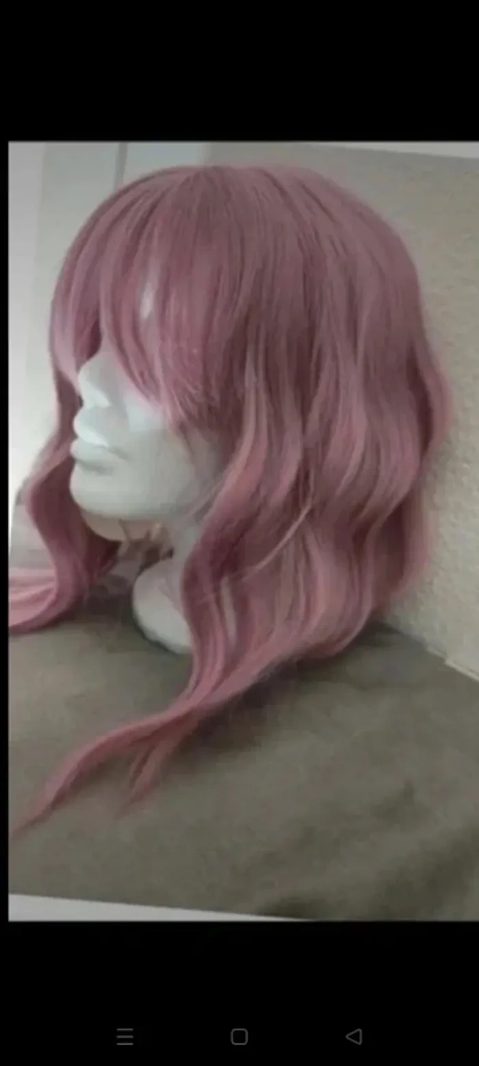 Perruque Naturelle Rose Pastel Tendance 30€ - photo numéro 2