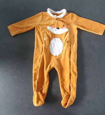 Pyjama velours 12 mois Petit Béguin