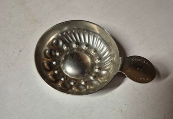 Taste-vin argenté mini tasse vin goute vin ancien maison marsannay