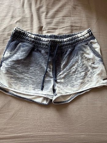 Short CREEKS bleu et blanc