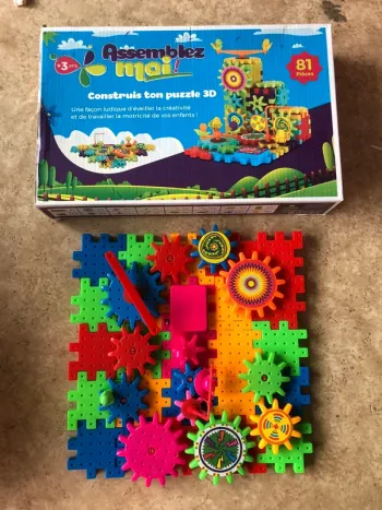 Jeu de construction puzzle 3D