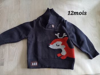 Pull garçon 12mois