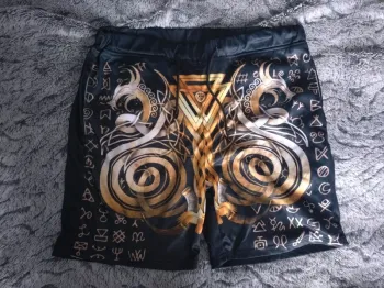 Short Dragon Viking Noir/Doré - Taille XL