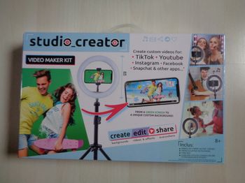 kit pour créer ses vidéos : studio creator