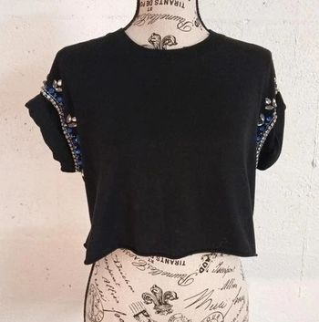 t shirt court tbe top shop taille 34