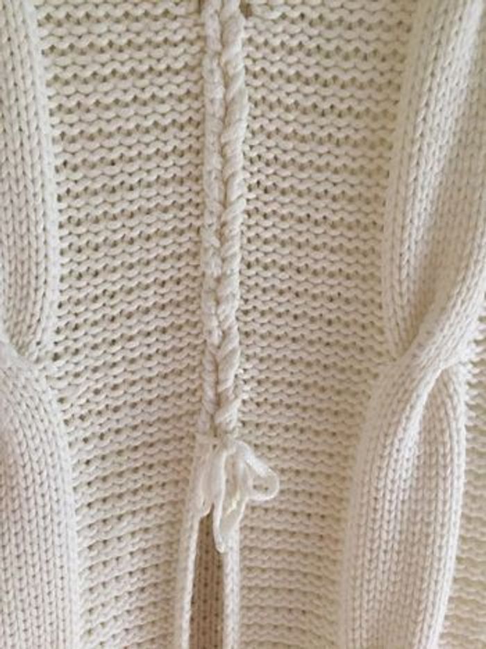 Gilet sans manches Écru Taille 38 - photo numéro 4