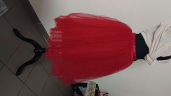 Jupe en tulle Rouge Élégante