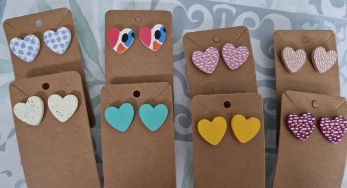 Lot de boucles d'oreilles