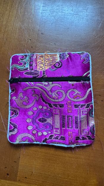 Pochette Sac porte monnaie en tissus
