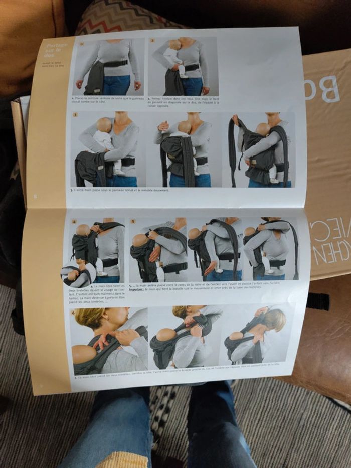 Porte-bébé Storchenwiege TBE - photo numéro 12