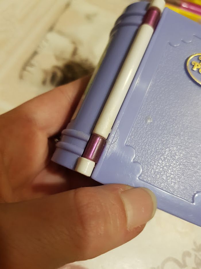 Lot polly pocket vintage - 1995 Livre Sparkle snowland + 1994 Maison lapin + 1989 wild zoo - photo numéro 8