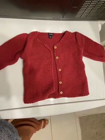 Gilet bordeaux
