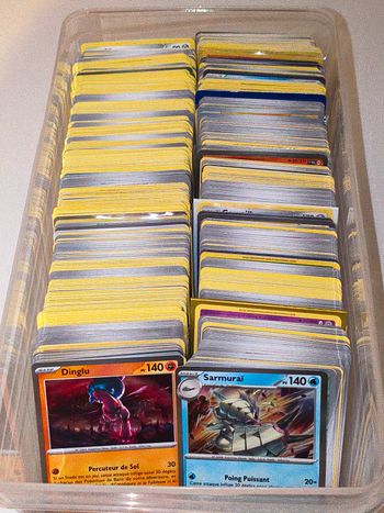 100 cartes Pokémon françaises 