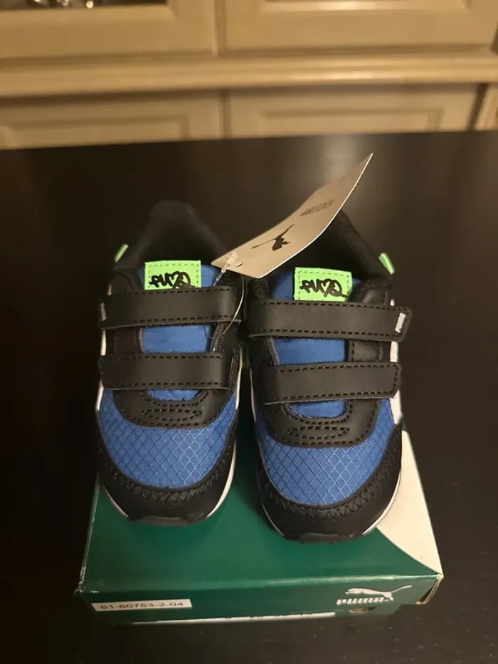 Baskets Puma Future Rider Graffiti bébé – Pointure 20 - photo numéro 5