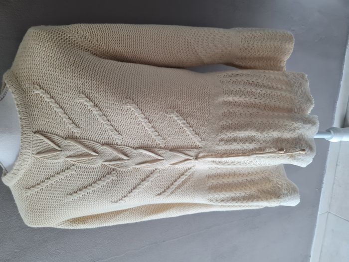 Pull beige laine - photo numéro 6