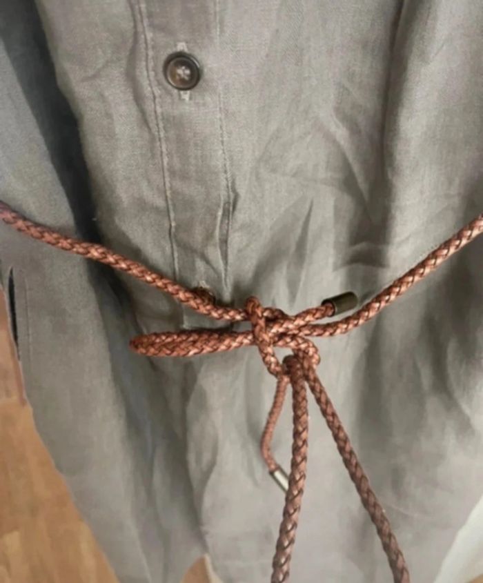 Robe en lin et ceinture Gérard Darel - photo numéro 4
