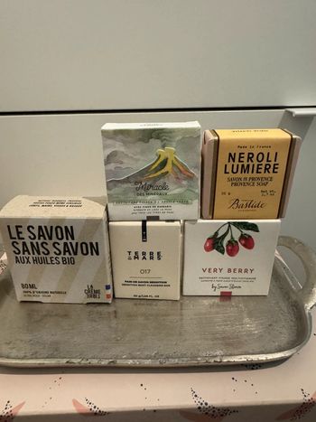 Lot savons beauté