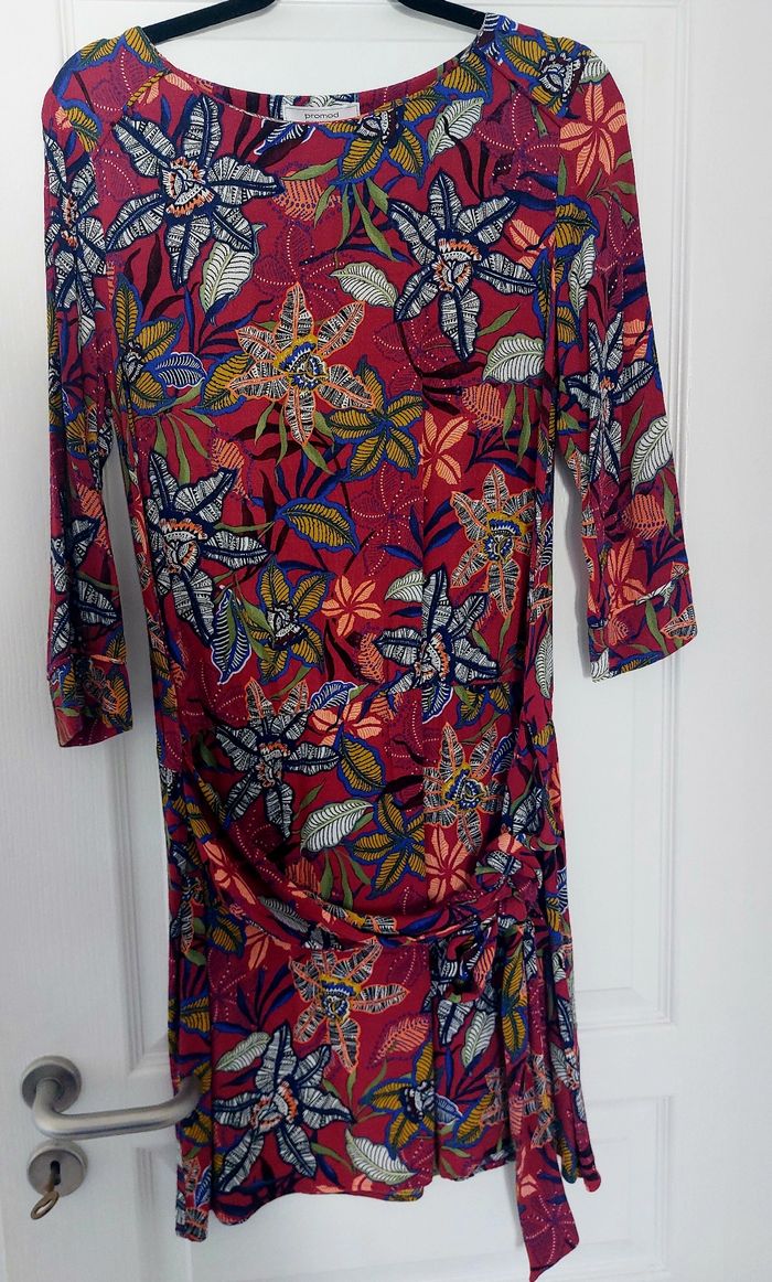 Robe avec imprimés Promod