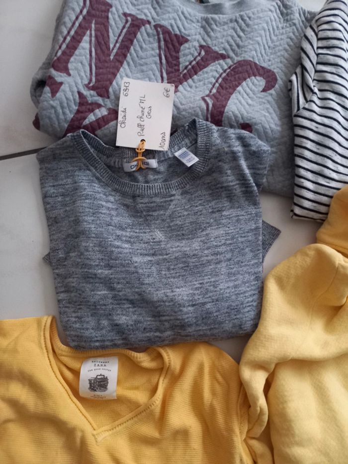 Lot 2 pièces 10 ans pull sweat zara okaidi orchestra - photo numéro 5