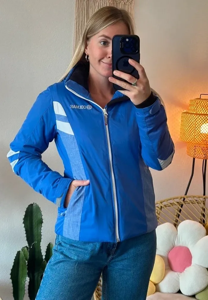 Veste d’hiver / de ski bleue taille 34 - Colmar - photo numéro 4