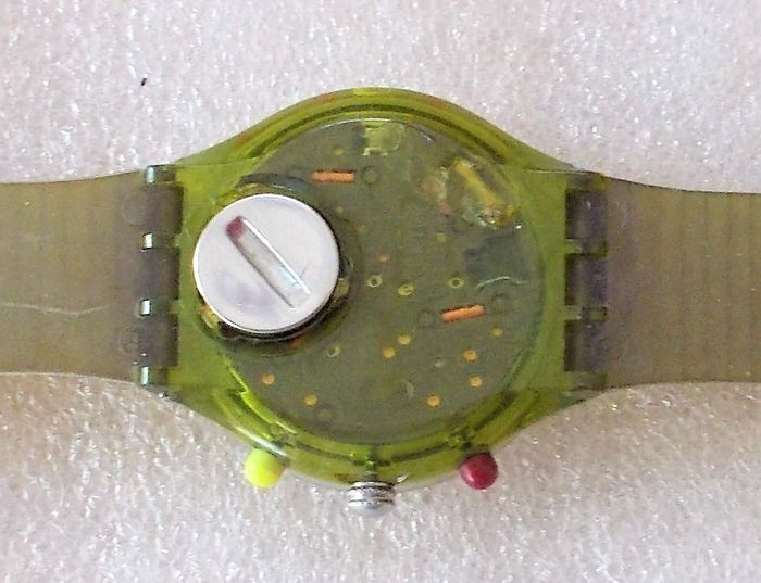Montre SWATCH Aqua Chrono "Sun Garden" - photo numéro 4