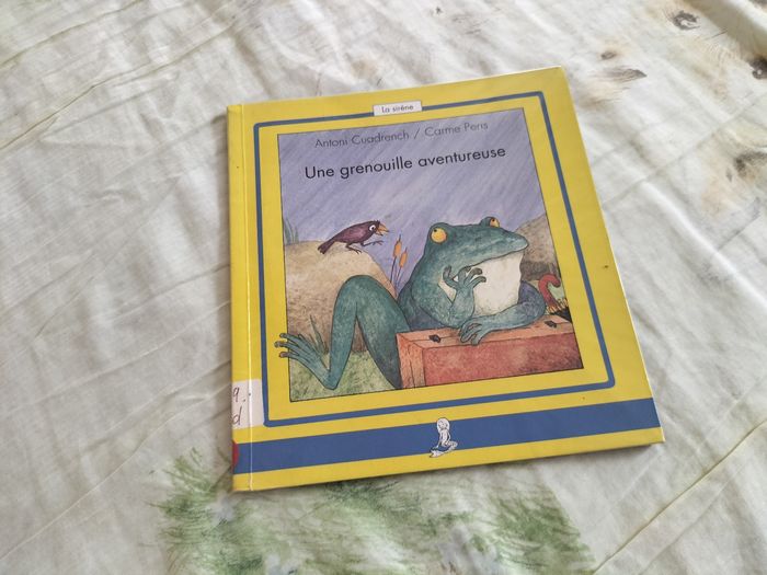 Livre une grenouille aventureuse