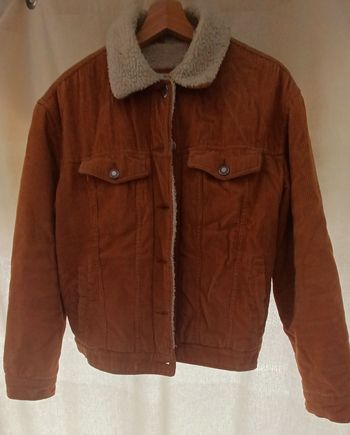 Veste fourure Bershka
