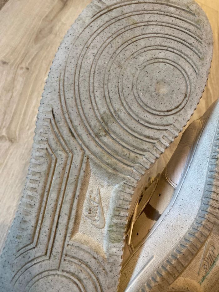 air force one blanches et crème nike taille 39 - photo numéro 9