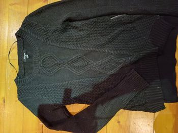 Pull noir torsadé jennyfer