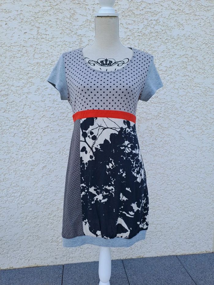 Robe d été Miss Captain t. 38 manches courtes