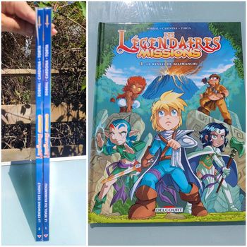 BD Les Légendaires Missions, tome 1 : Le Réveil du Kilimanchu