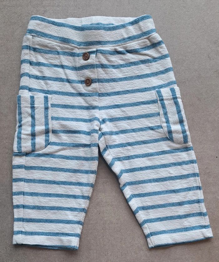 Pantalon marinière 9 mois LC Kids